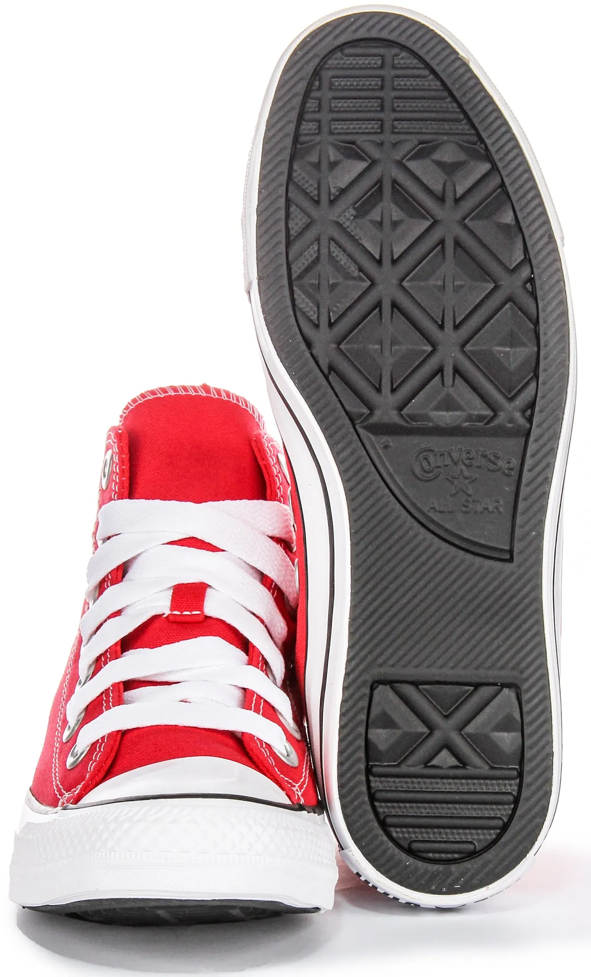 Converse All Star Hi Sketch A10399C In Red For Junior Shoes Converse