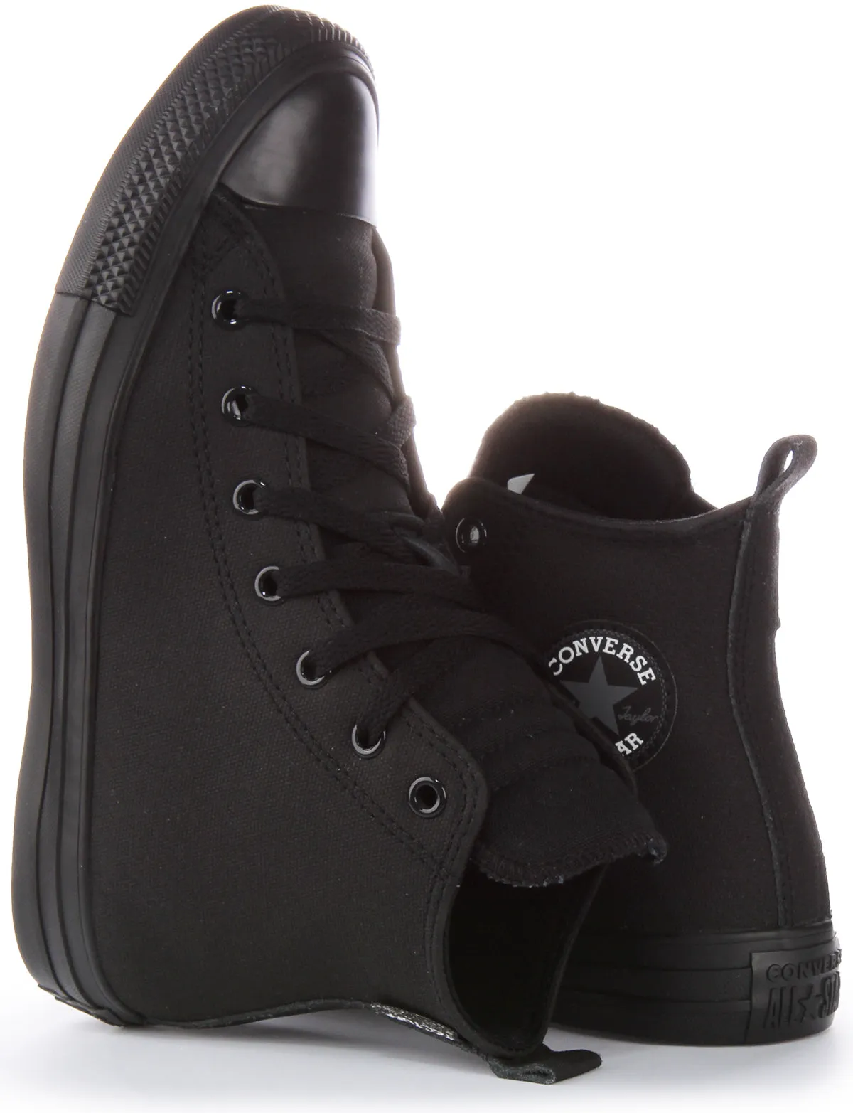 Converse All Star Hi Techtuff A05707C In Black For Junior Shoes Converse