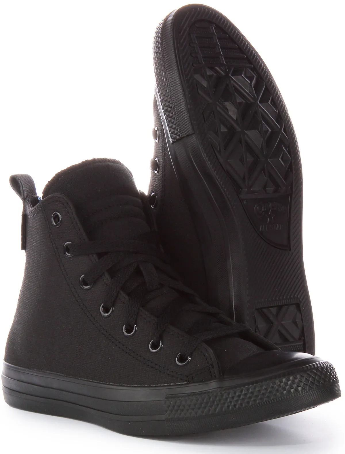 Converse All Star Hi Techtuff A05707C In Black For Junior Shoes Converse