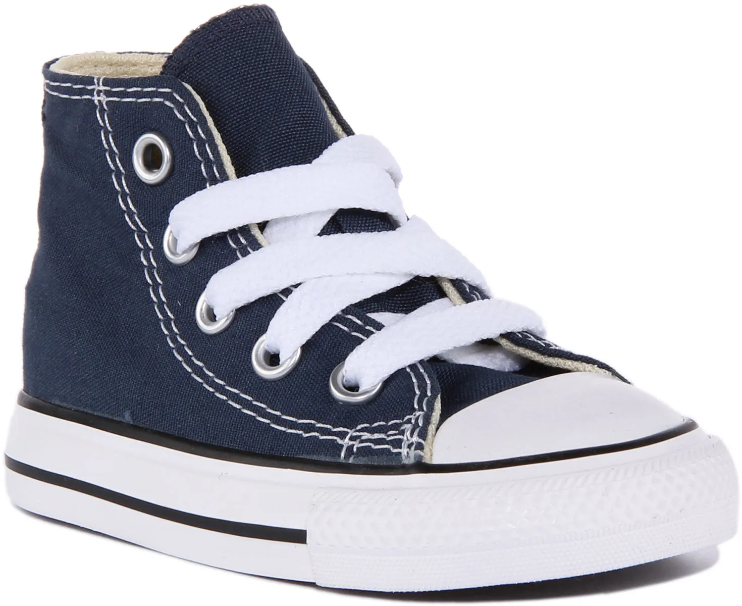 Converse All Star High In Navy For Infants Shoes Converse