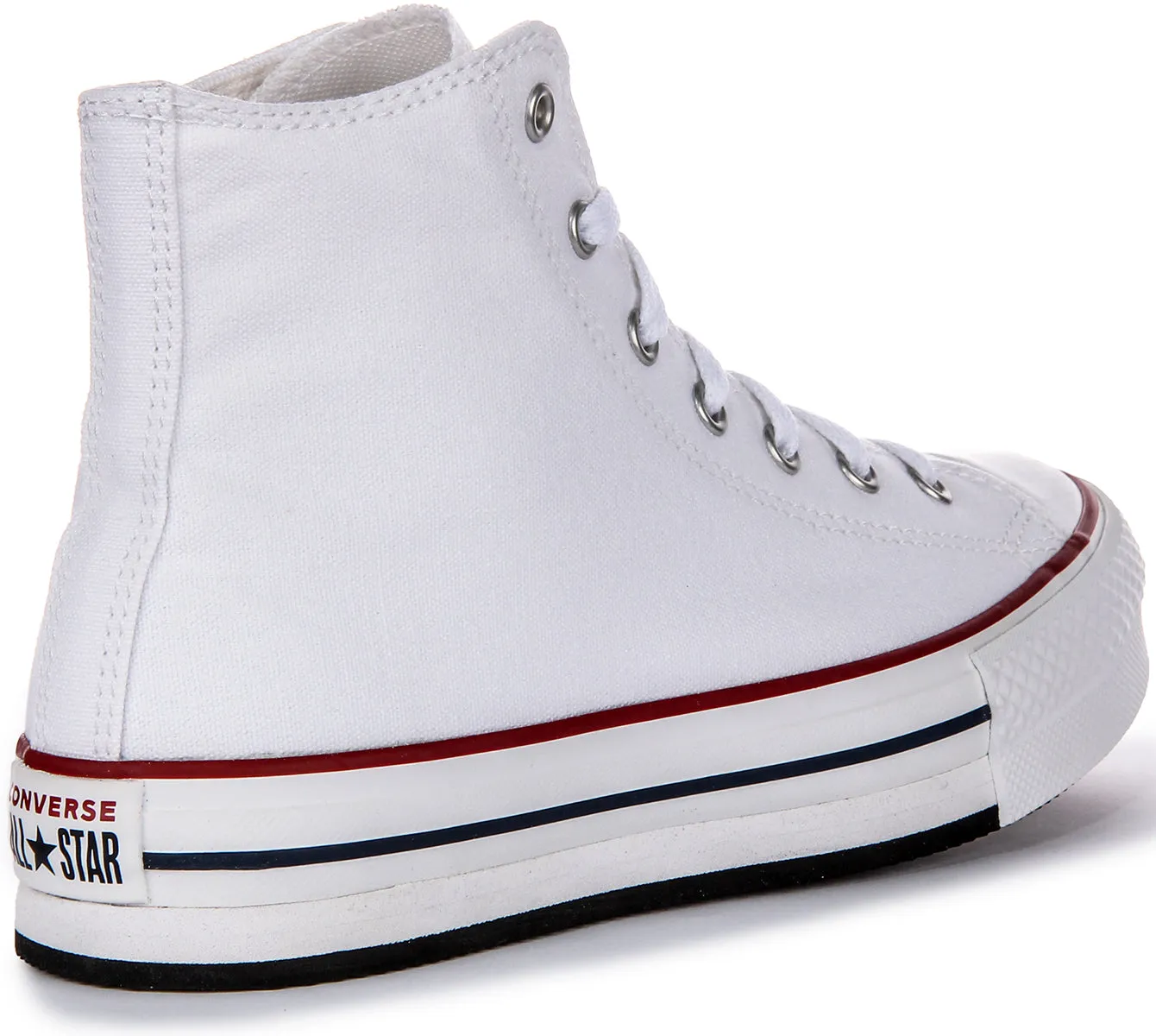 Converse All Star High Lift 272856C In White For Junior Shoes Converse