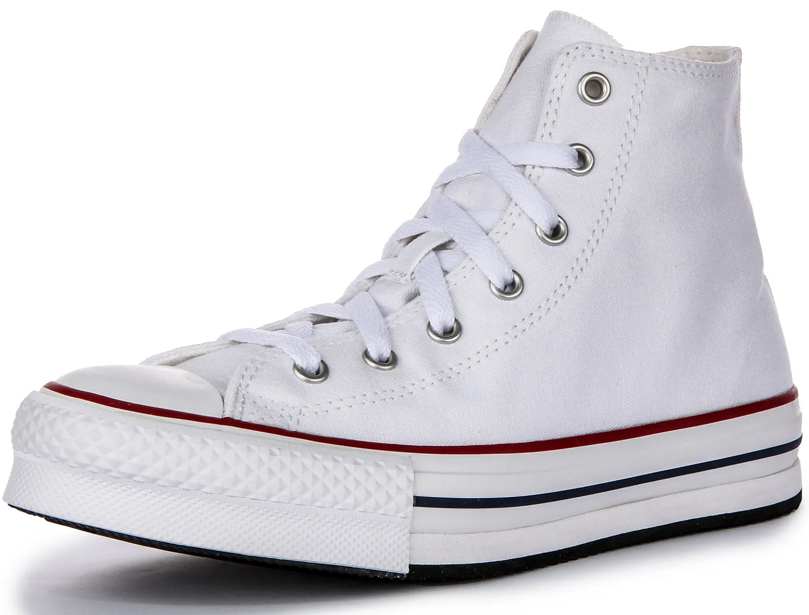 Converse All Star High Lift 272856C In White For Junior Shoes Converse