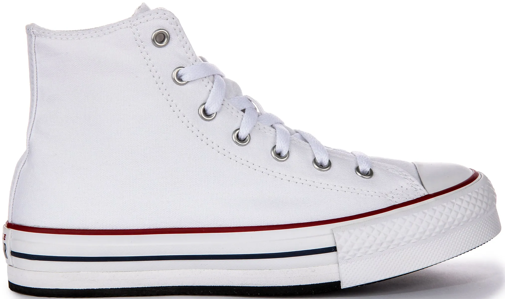 Converse All Star High Lift 272856C In White For Junior Shoes Converse