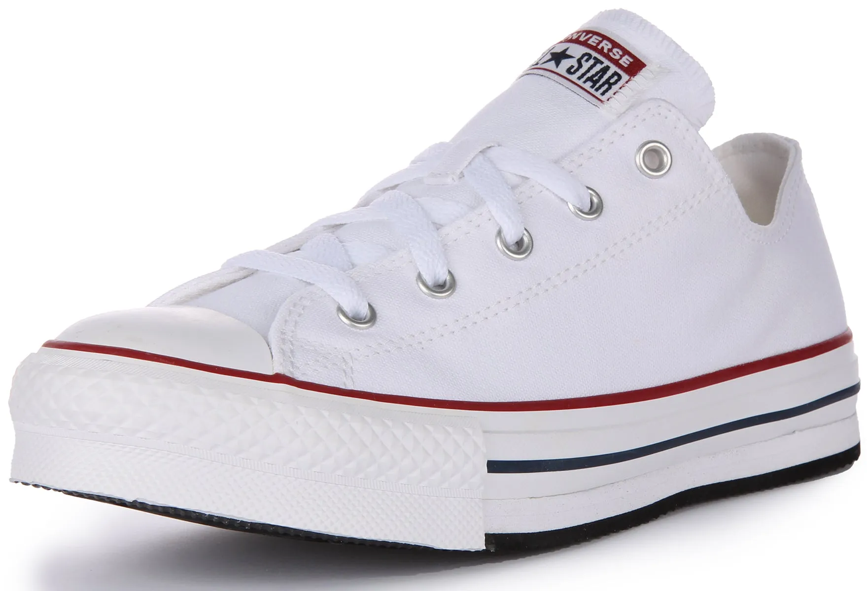 Converse All Star Low 3J256C In White For Kids Shoes Converse