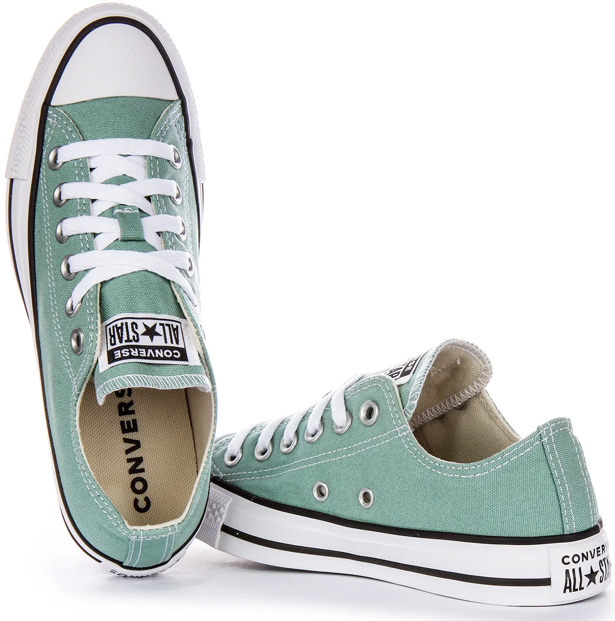Converse All Star Low A06567C In Light Green Shoes Converse