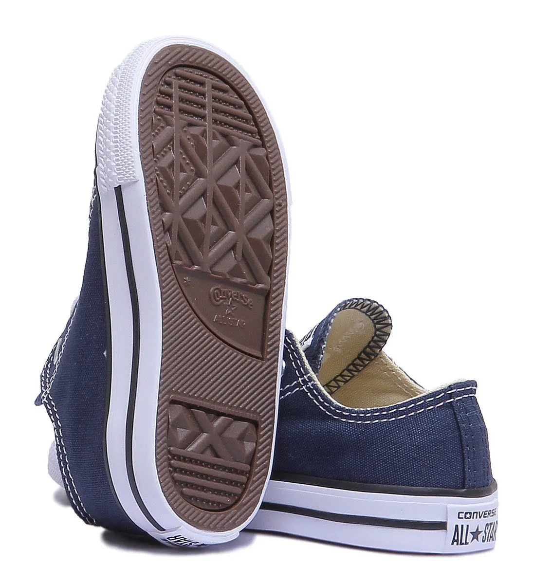 Converse All Star Low Core Trainer In Navy For Infants Shoes Converse