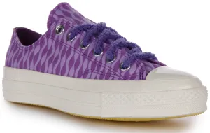Converse All Star Low Top A05023C In Purple Shoes Converse