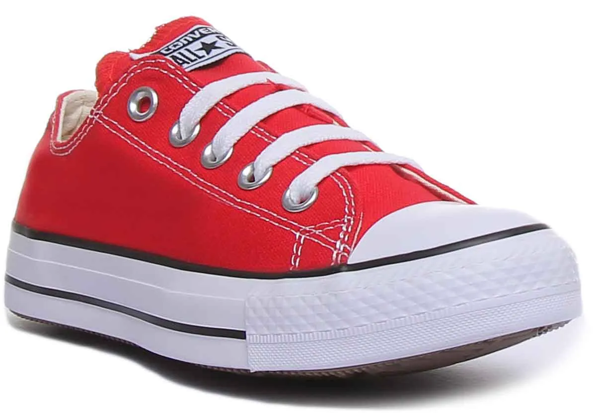 Converse All Star Low Trainer In Red Shoes Converse