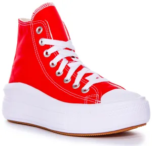 Converse All Star Move A09073C In Red White Shoes Converse