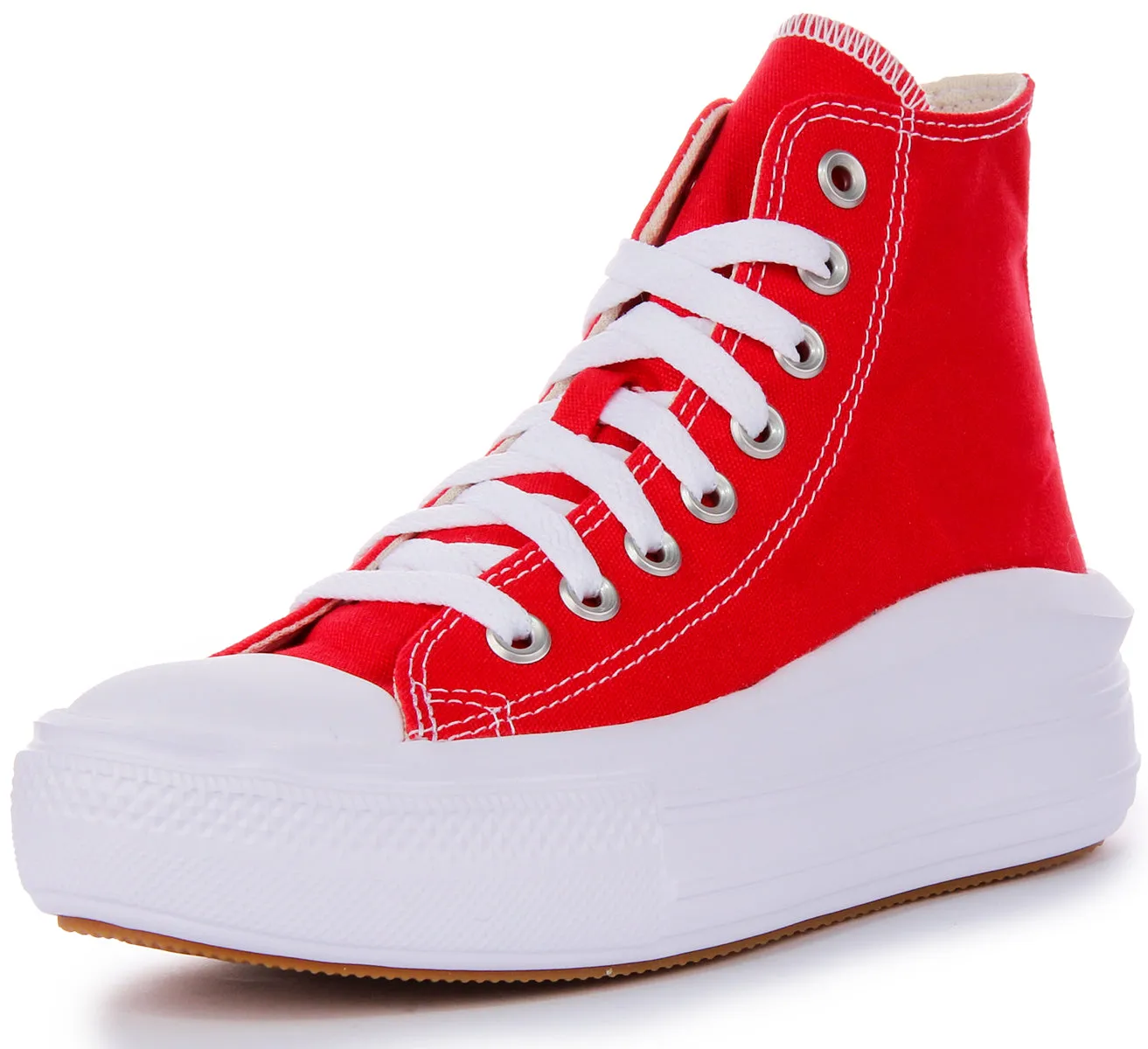 Converse All Star Move A09073C In Red White Shoes Converse