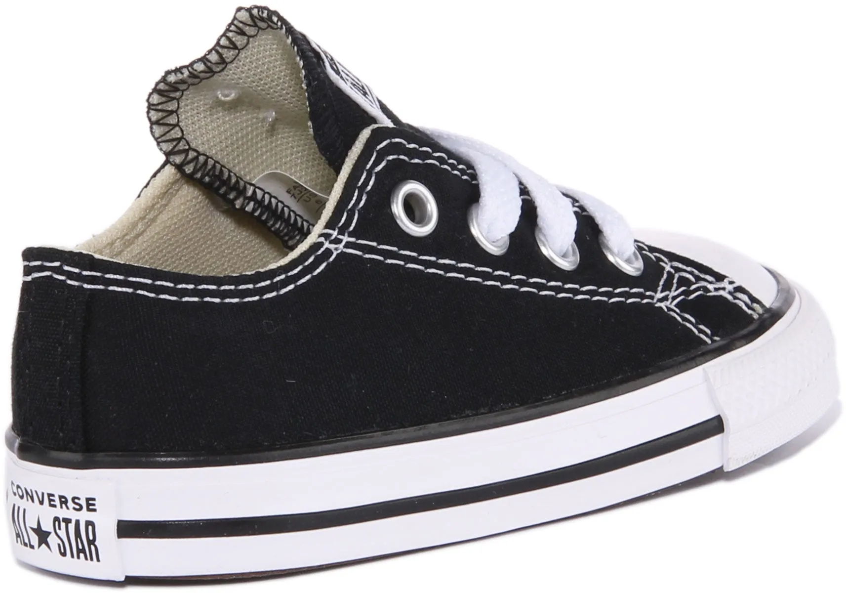 Converse All Star Ox Core Infants In Black Shoes Converse