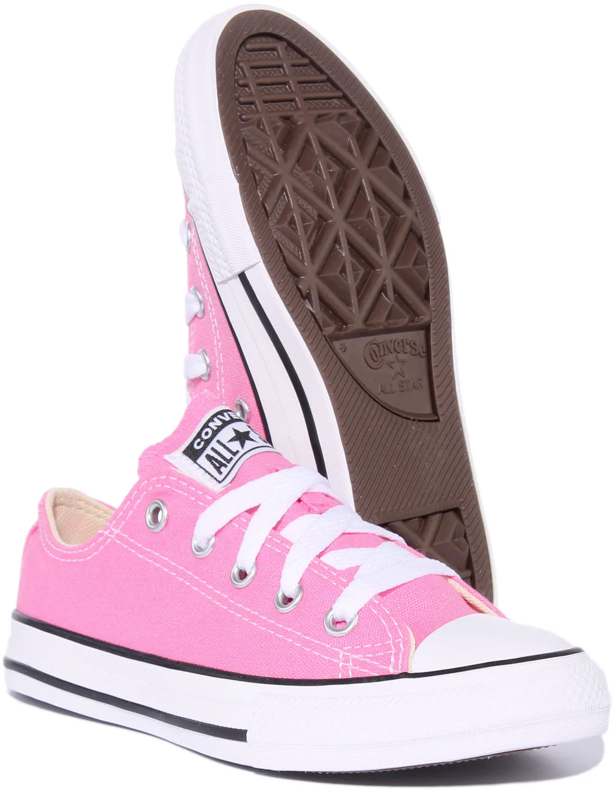 Converse All Star Ox Core Kid In Pink For Kids Shoes Converse