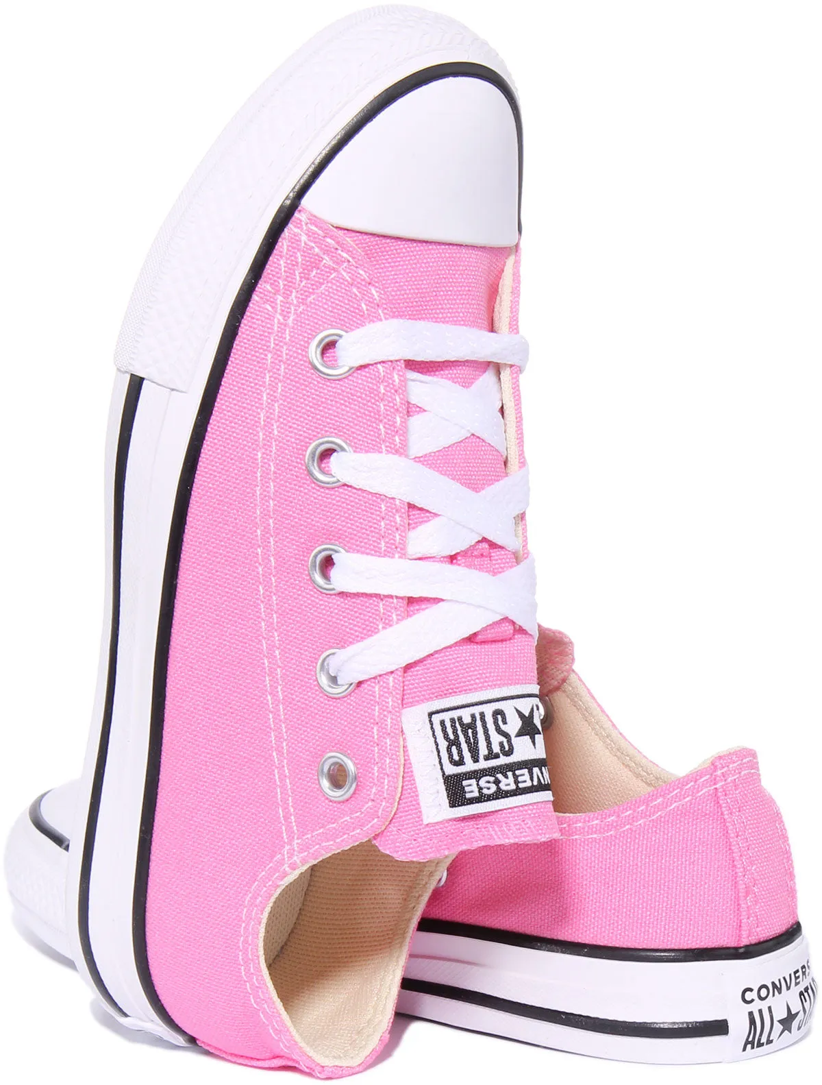 Converse All Star Ox Core Kid In Pink For Kids Shoes Converse