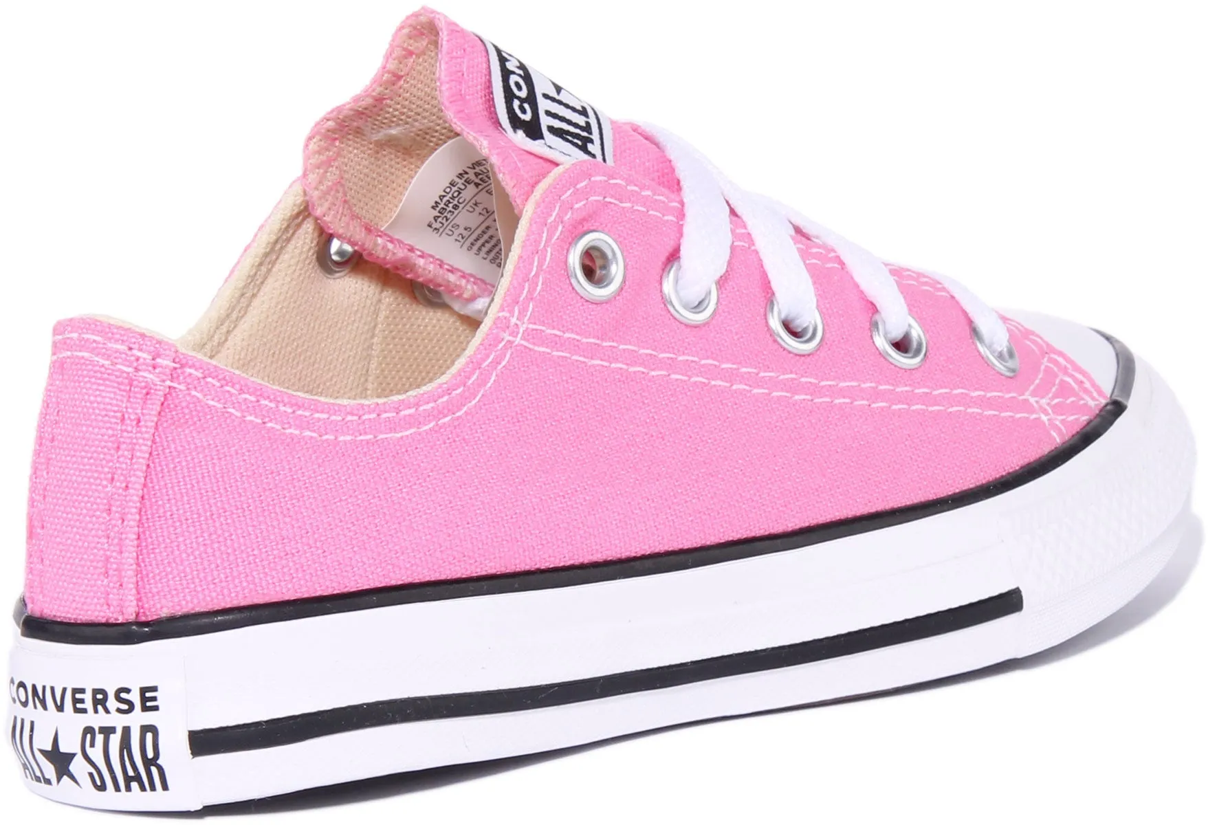 Converse All Star Ox Core Kid In Pink For Kids Shoes Converse