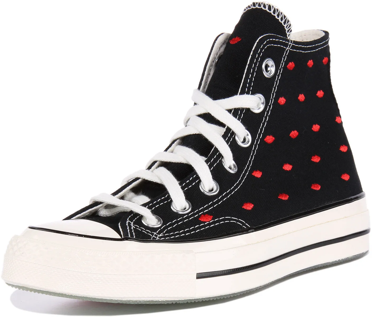 Converse Chuck 70 Lips A01600C In Black Red For Women Shoes Converse