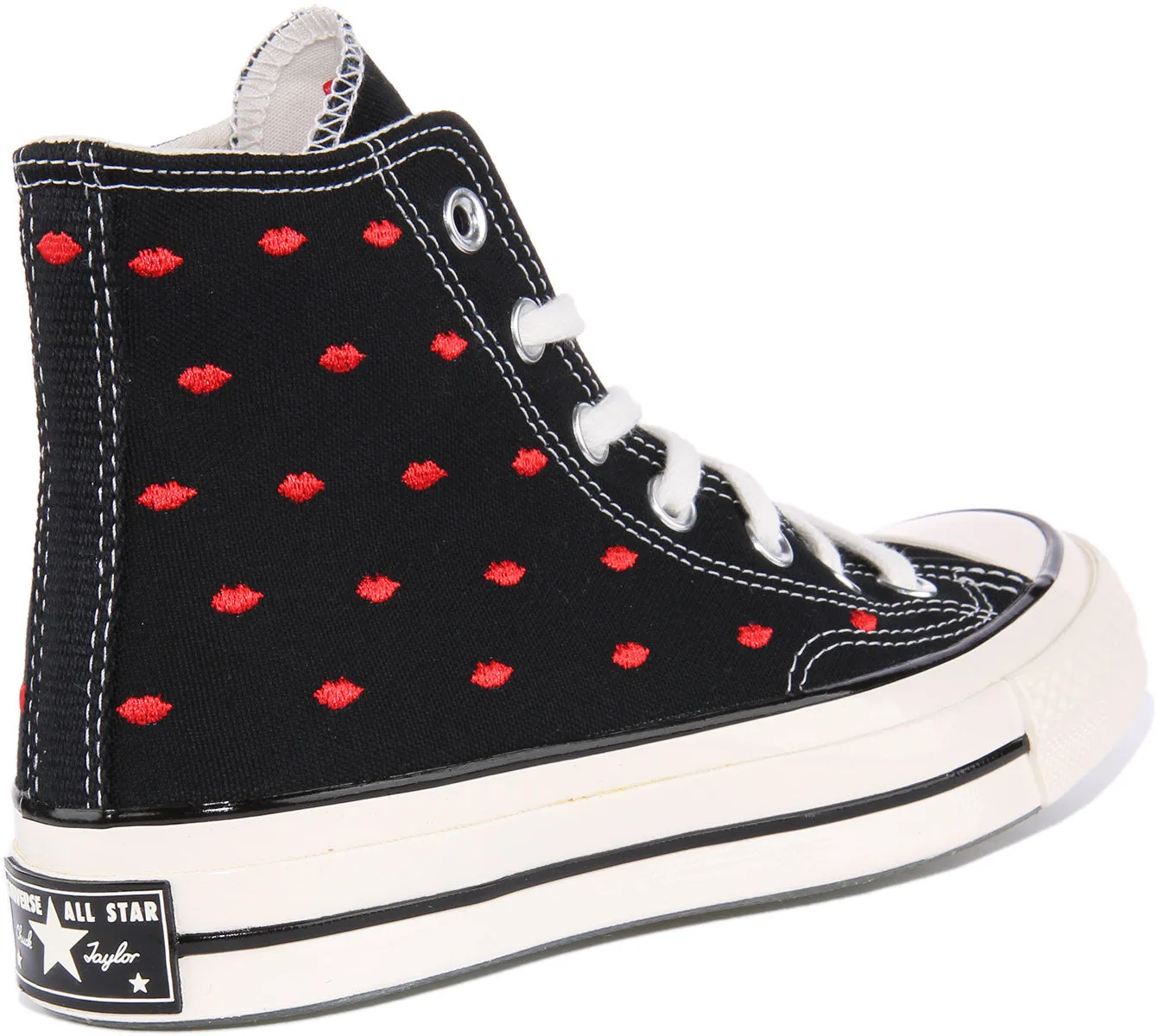 Converse Chuck 70 Lips A01600C In Black Red For Women Shoes Converse