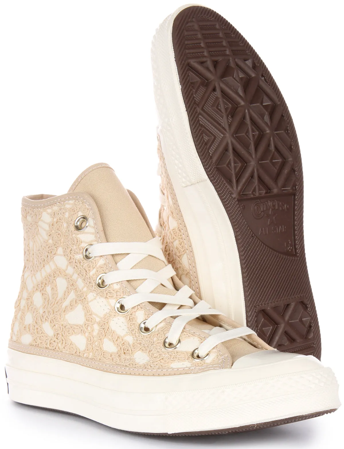 Converse Chuck 70s A05005C Daisy Cord In Taupe For Unisex Shoes Converse