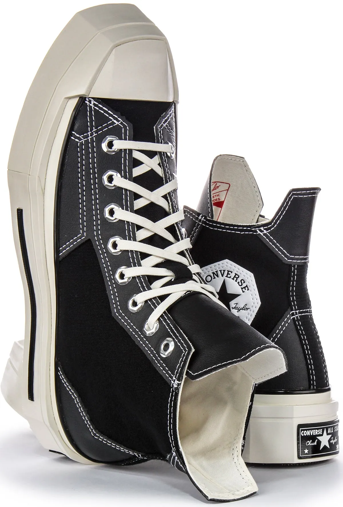 Converse Chuck 70s A06435C De Luxe Squared High In Black Shoes Converse