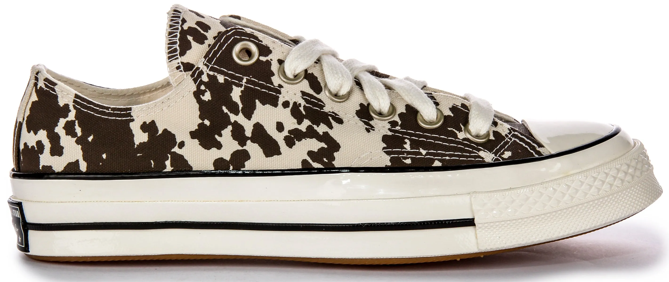 Converse Chuck 70s A10139C In Brown White Cow Print Shoes Converse