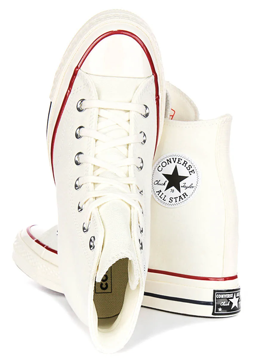 Converse Chuck 70s A12562C In White For Women Platforms Shoes Converse