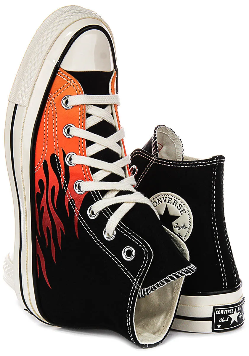 Converse Chuck 70s All Star 165024C In Black Flame Shoes Converse