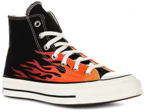 Converse Chuck 70s All Star 165024C In Black Flame Shoes Converse