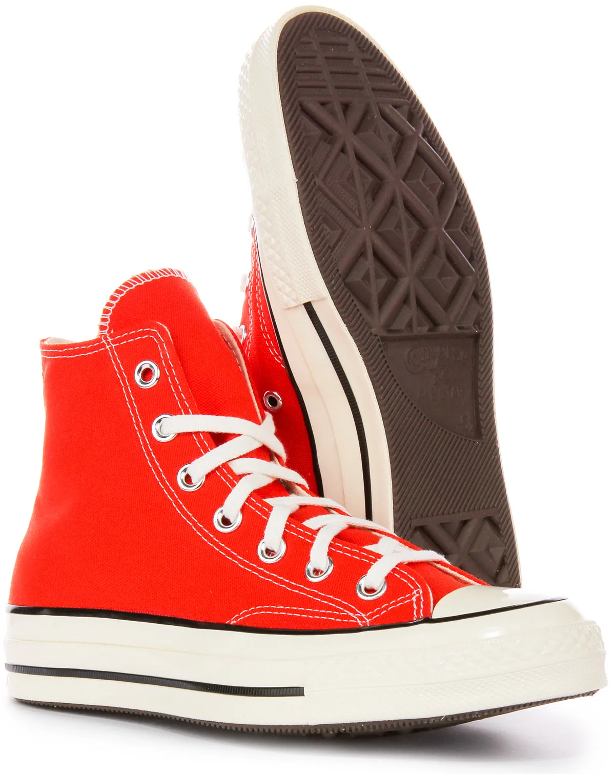 Converse Chuck 70s Hi A06525C In Bright Red Shoes Converse