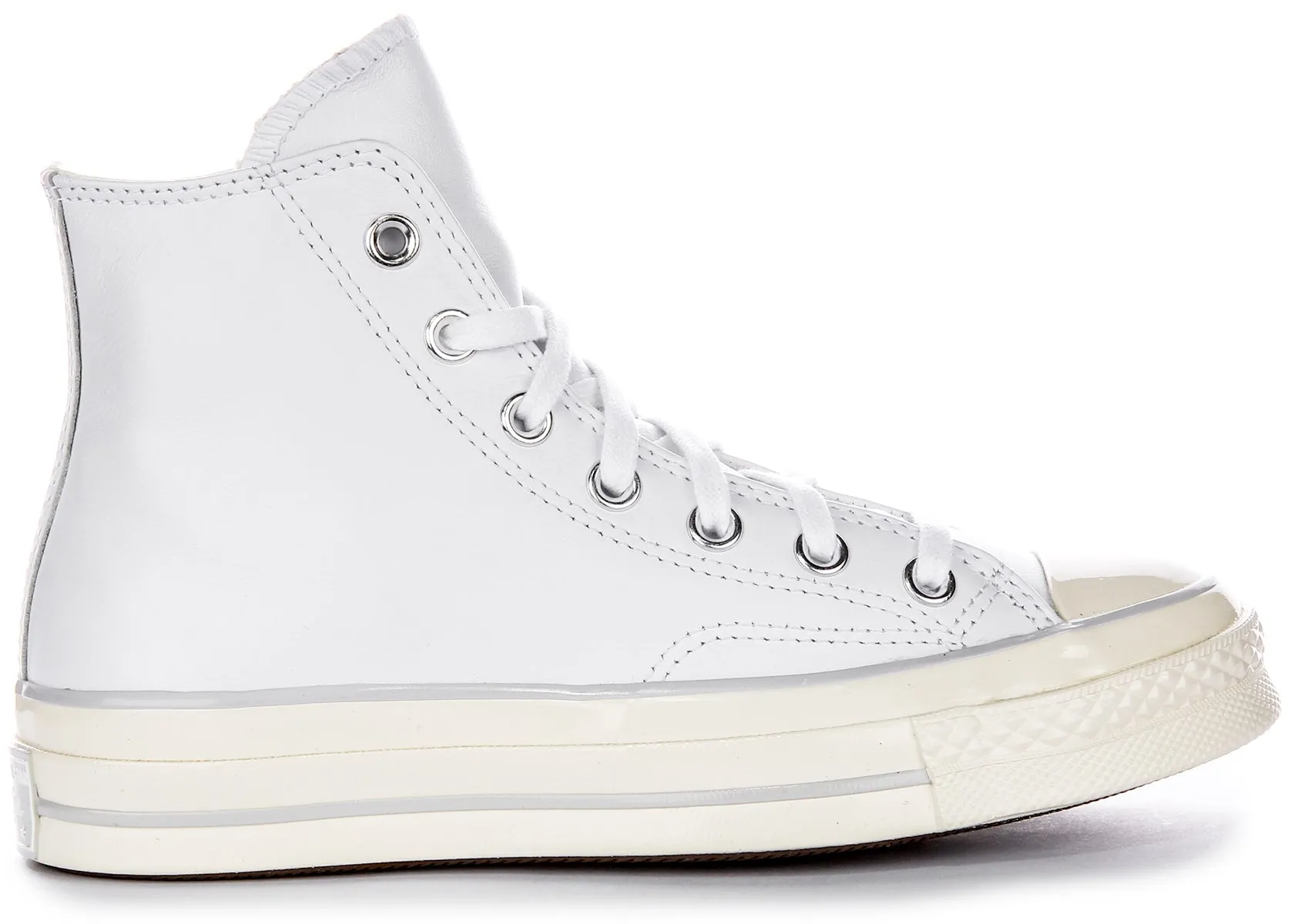 Converse Chuck 70s High A07201C In White Leather Shoes Converse