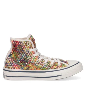 Converse Chuck Taylor All Star Ladies Multicolor Canvas Knit Sneakers ecco Shoes