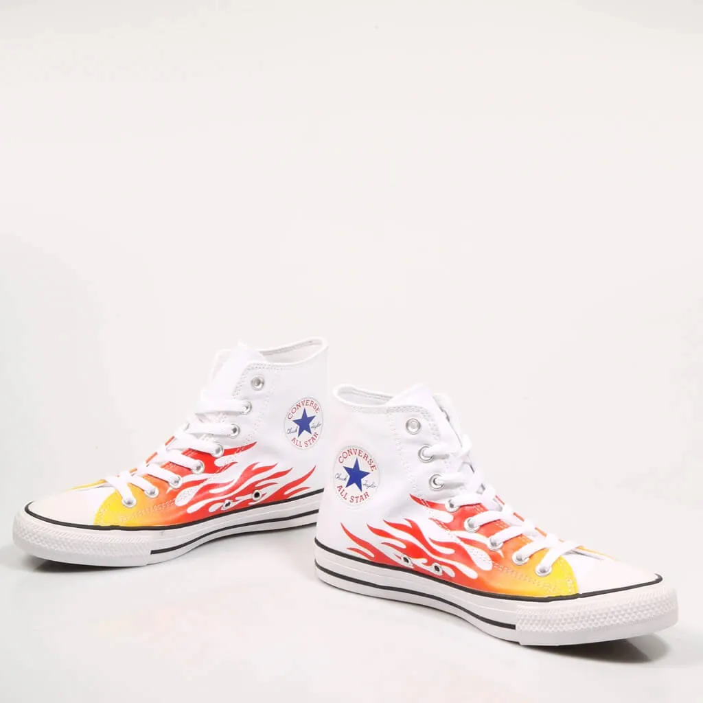 Converse Chuck Taylor All Star Men's High Archive Print White Hi Shoes ecco Shoes