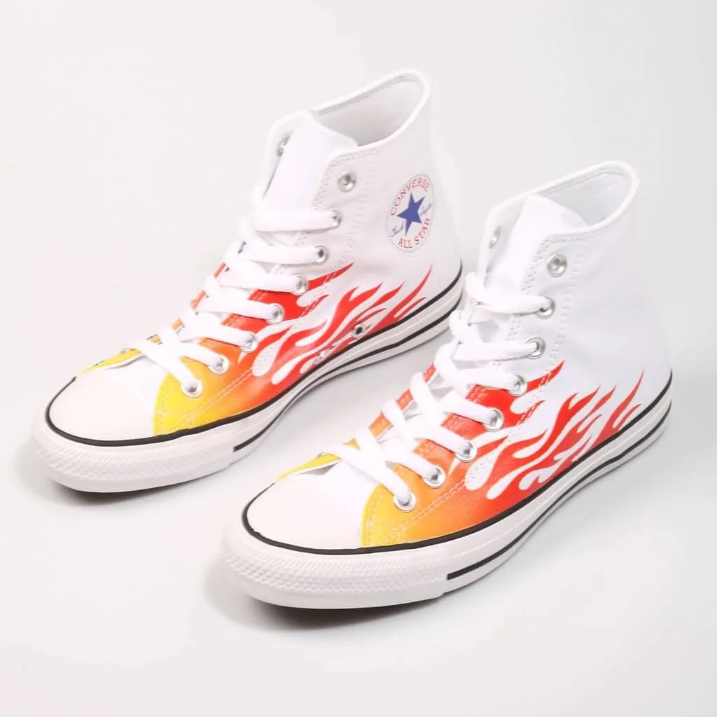 Converse Chuck Taylor All Star Men's High Archive Print White Hi Shoes ecco Shoes
