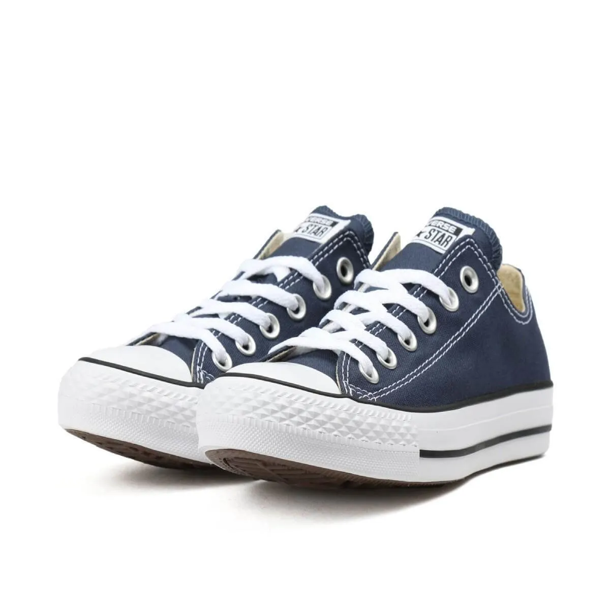 Converse Chuck Taylor All Star   Mens OX Navy Textile Sneakers ecco Shoes