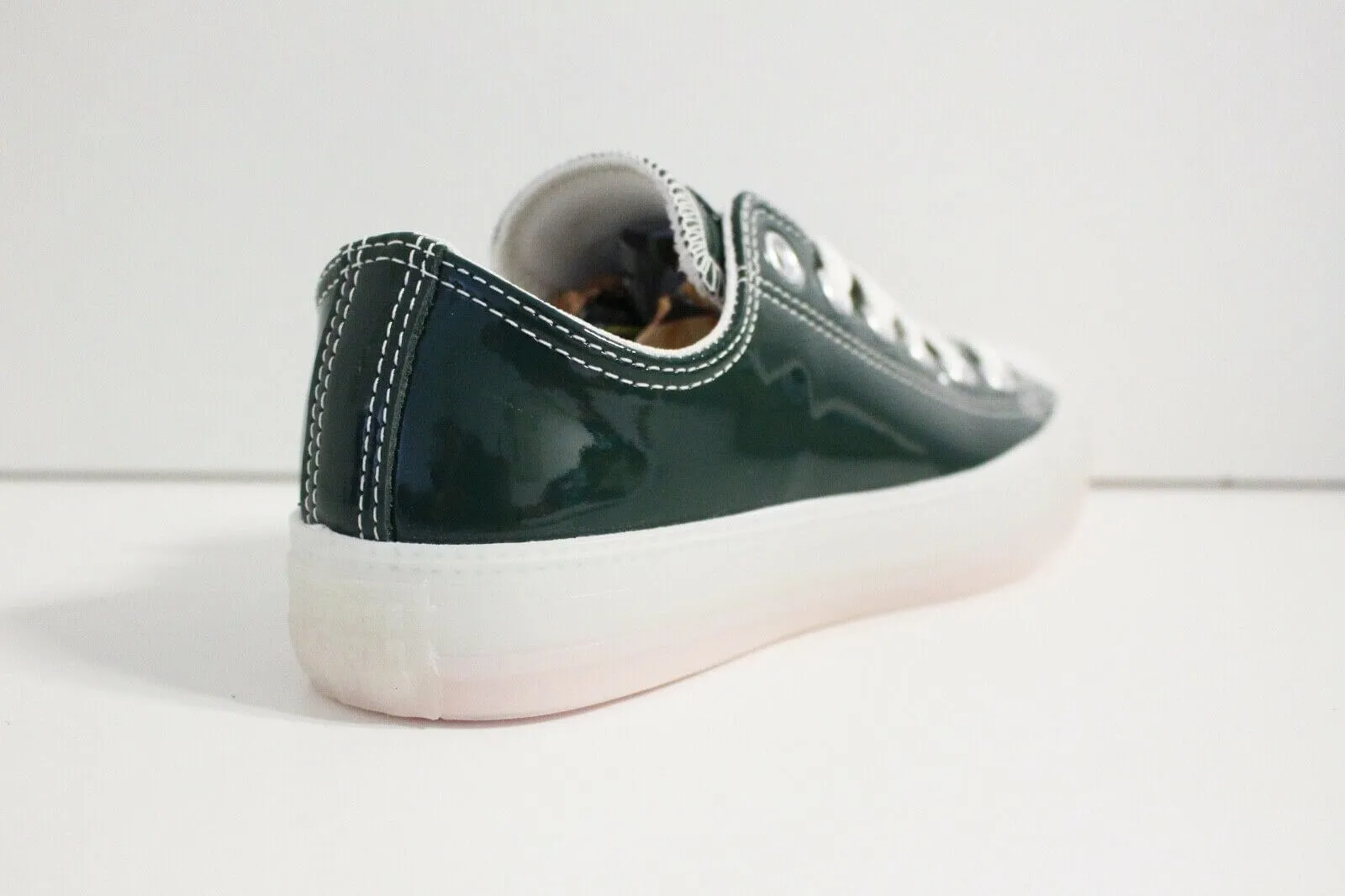 Converse Chuck Taylor All Star OX   Deep Emerald Leather Sneakers ecco Shoes