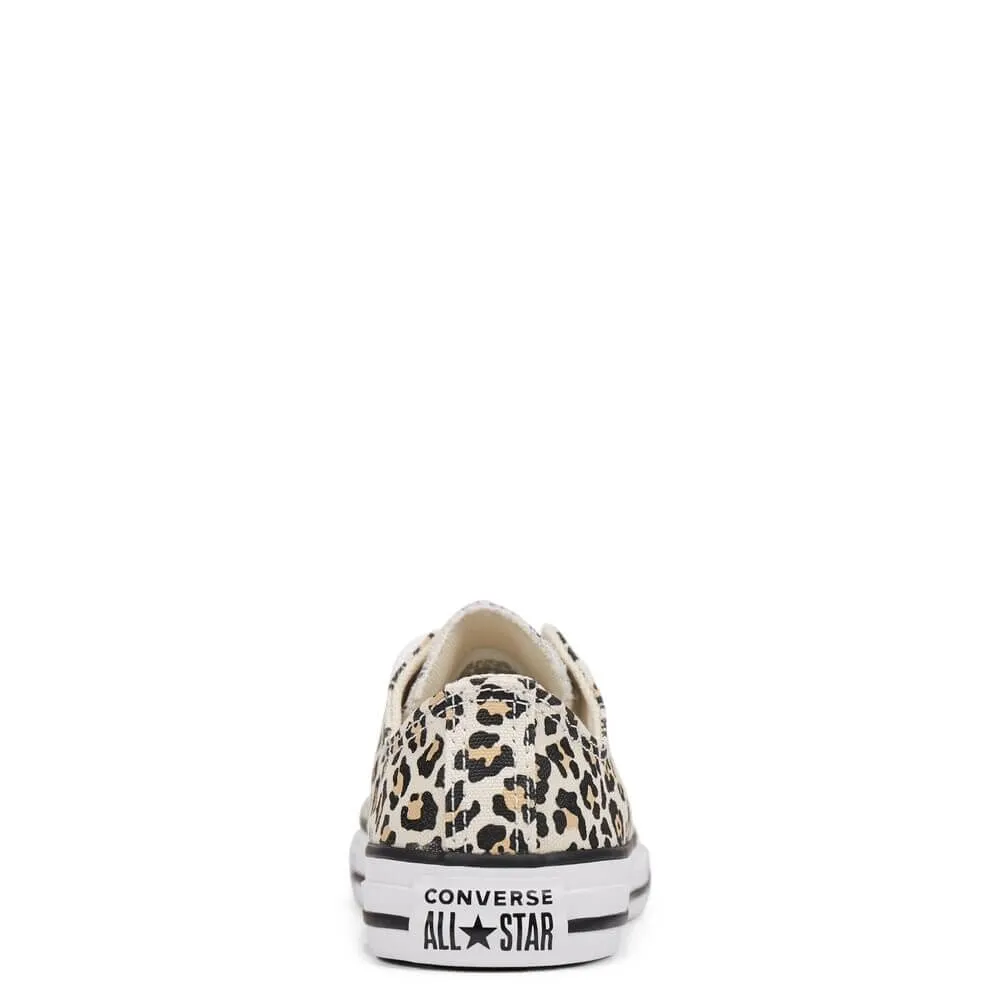 Converse Chuck Taylor All Star OX Kids' Leopard Low Top Sneakers ecco Shoes