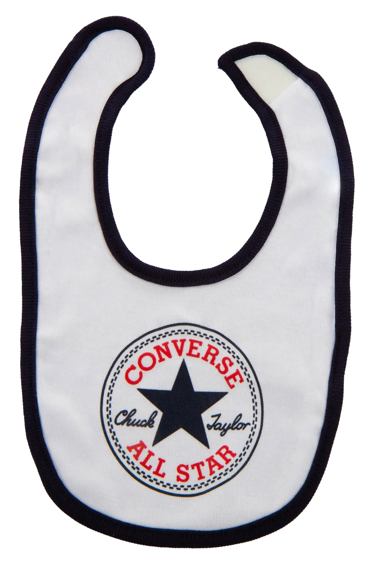 Converse Crib Set In White including Bootie, Hat & Bib Shoes Converse