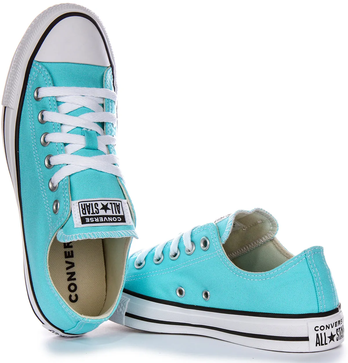Converse CT All Star Ox A06566C In Turquoise Blue Shoes Converse