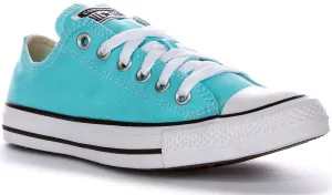 Converse CT All Star Ox A06566C In Turquoise Blue Shoes Converse
