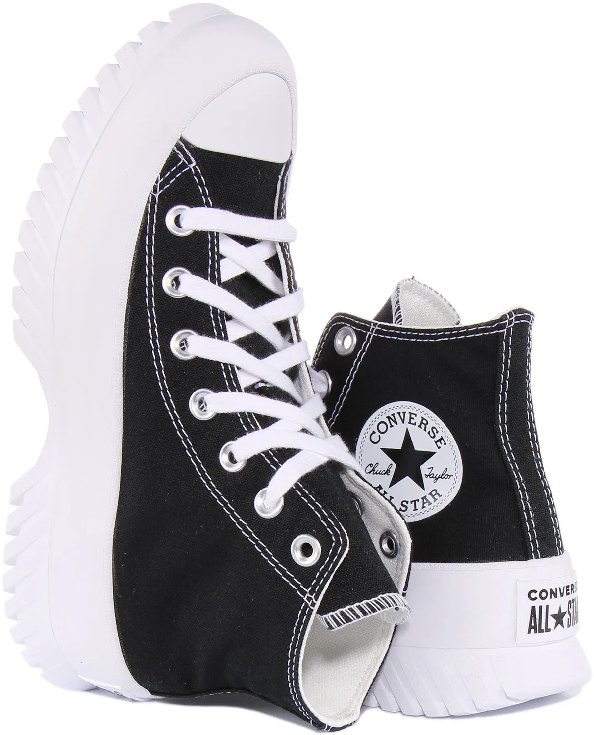 Converse Lugged 2.0 A00870C In Black White For Women Shoes Converse