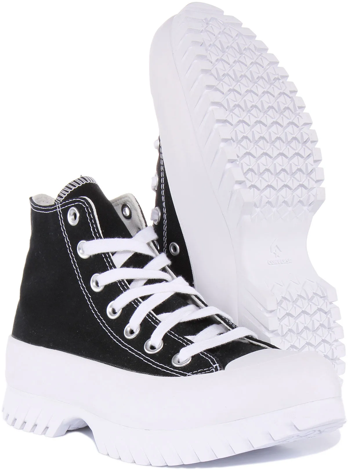 Converse Lugged 2.0 A00870C In Black White For Women Shoes Converse
