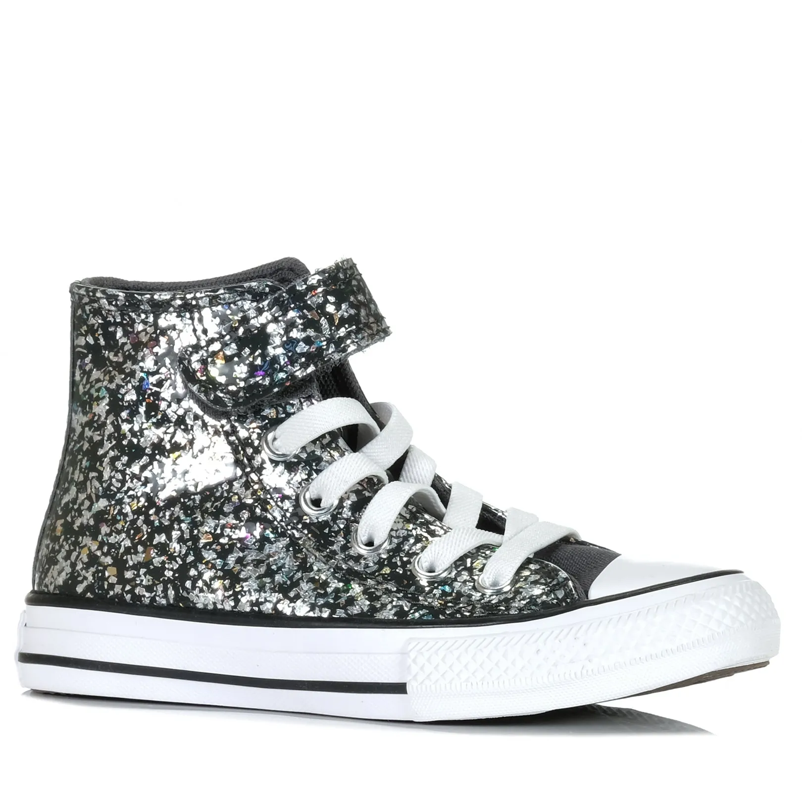 Converse Shoes Converse Chuck Taylor Kids Shinefetti 1V Hi Dark Matter