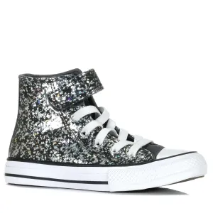 Converse Shoes Converse Chuck Taylor Kids Shinefetti 1V Hi Dark Matter