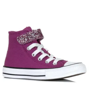 Converse Shoes Converse Chuck Taylor Kids Shinefetti 1V Hi Quantum Violet