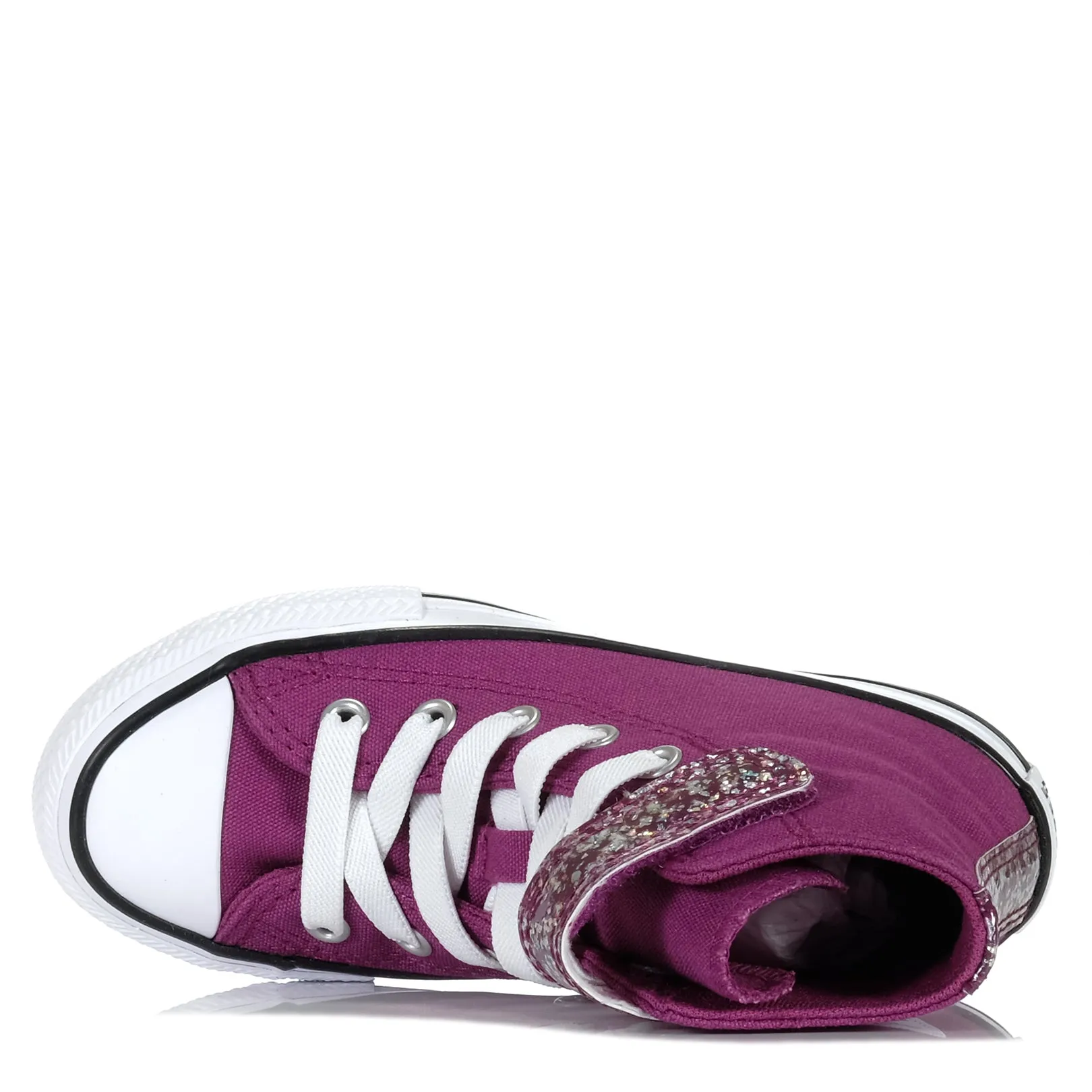 Converse Shoes Converse Chuck Taylor Kids Shinefetti 1V Hi Quantum Violet