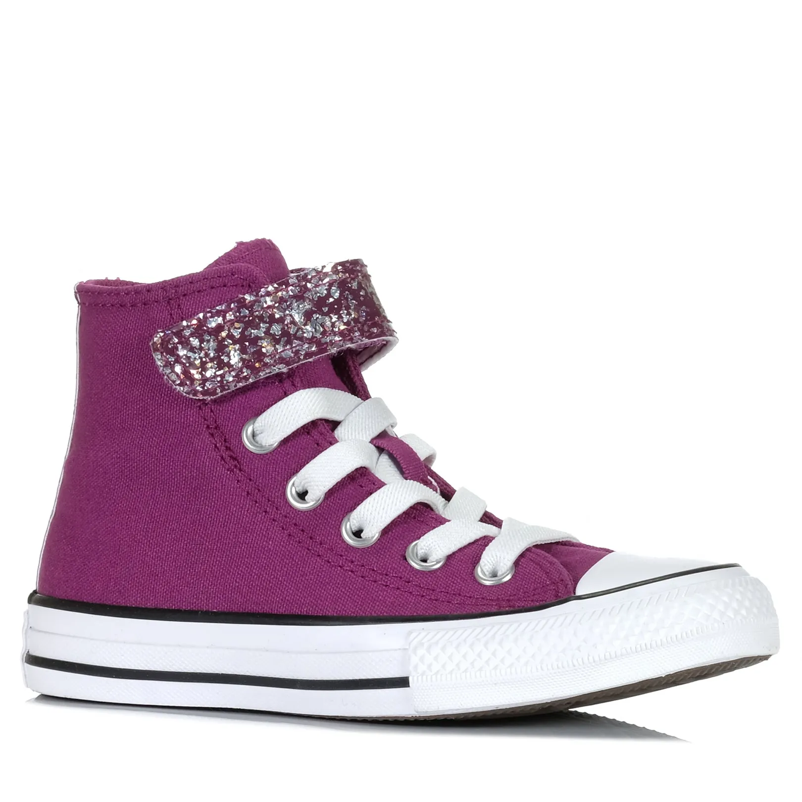 Converse Shoes Converse Chuck Taylor Kids Shinefetti 1V Hi Quantum Violet