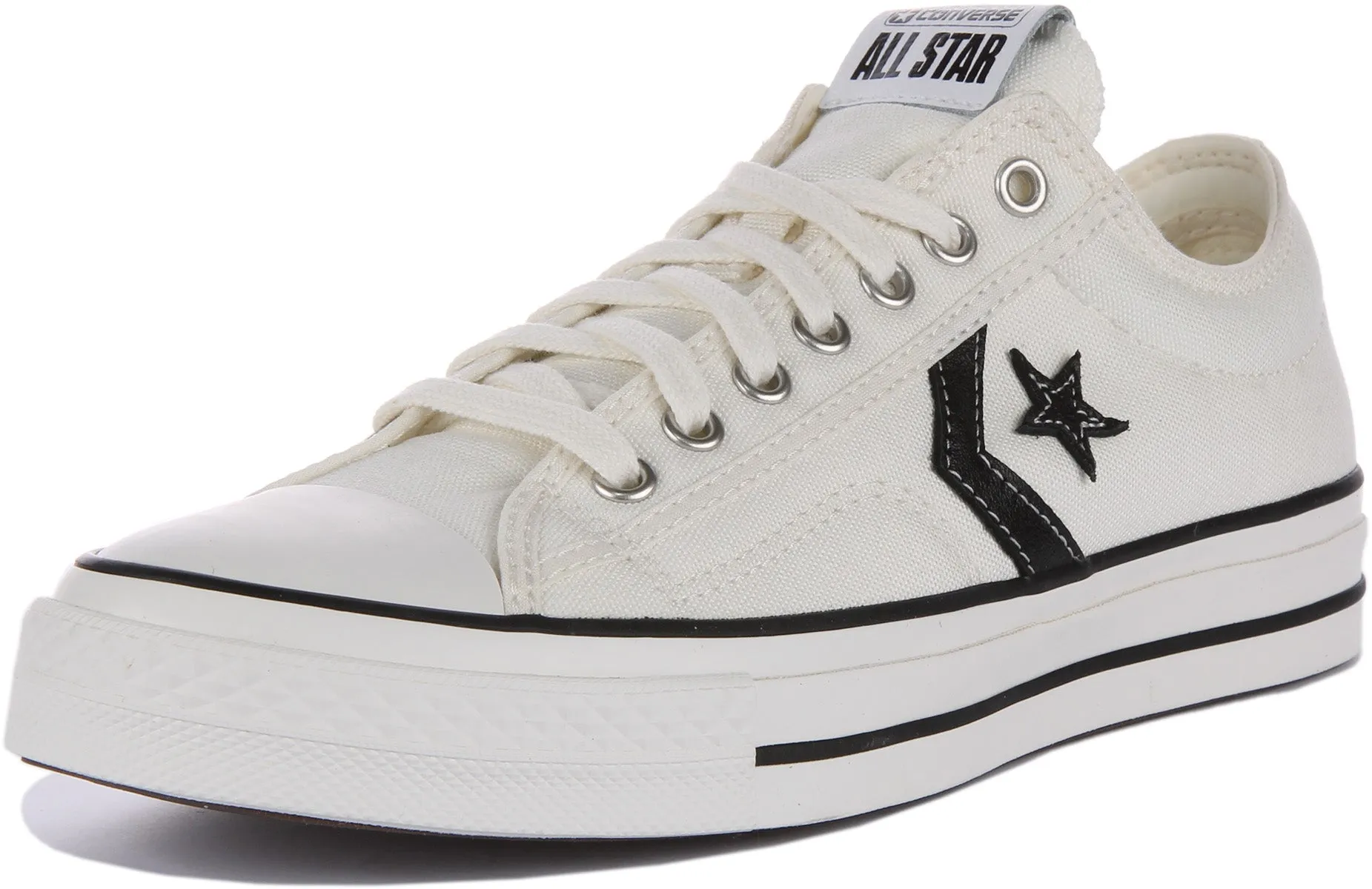 Converse Star Player 76 A01608C In White Black Shoes Converse