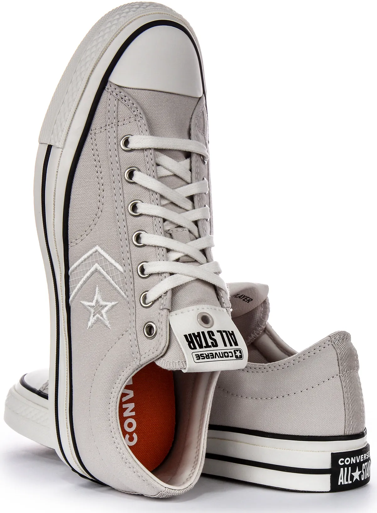 Converse Star Player 76 A09855C In Light Grey Shoes Converse