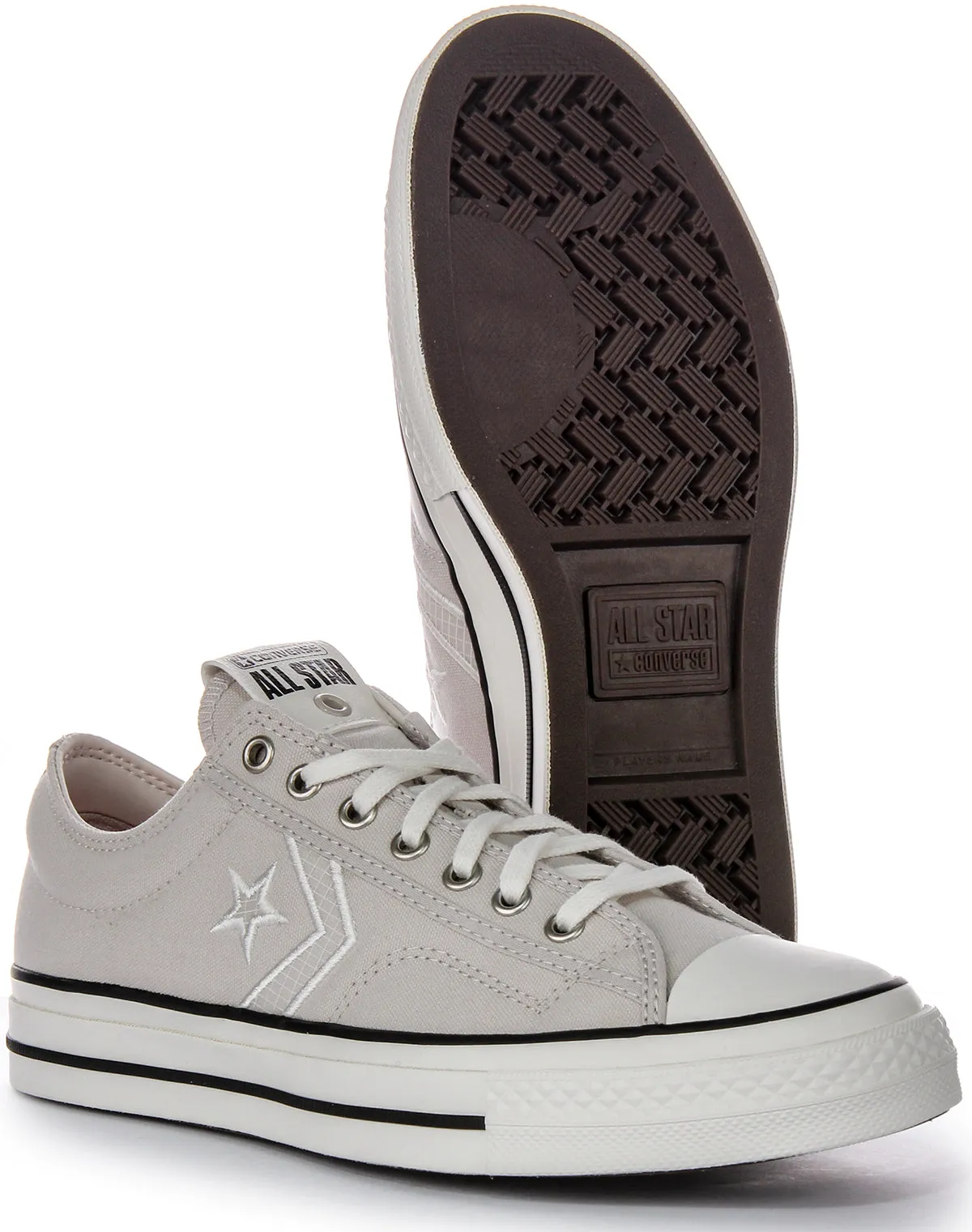 Converse Star Player 76 A09855C In Light Grey Shoes Converse