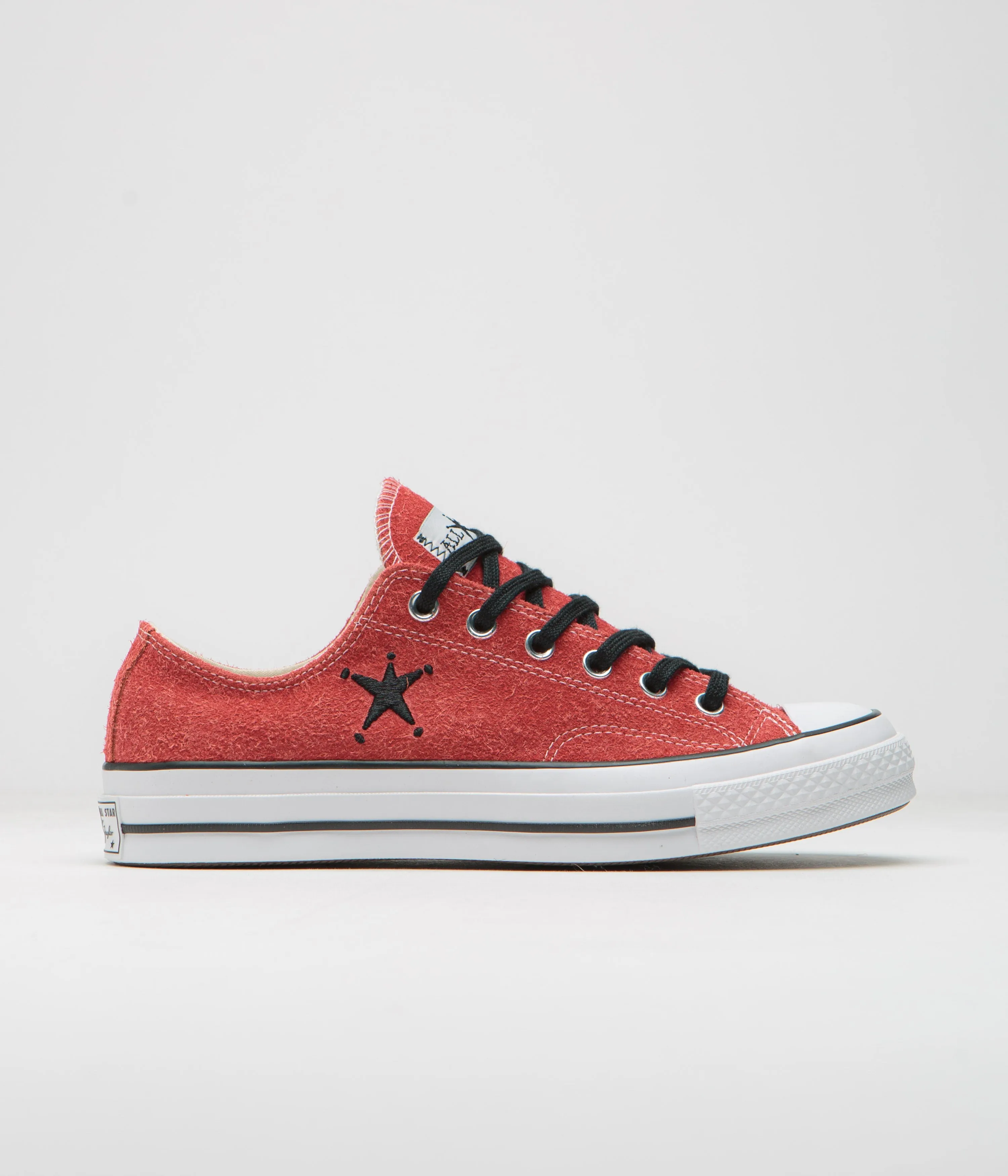 Converse x Stussy Chuck 70 Ox Shoes - Poppy Red Converse Shoes