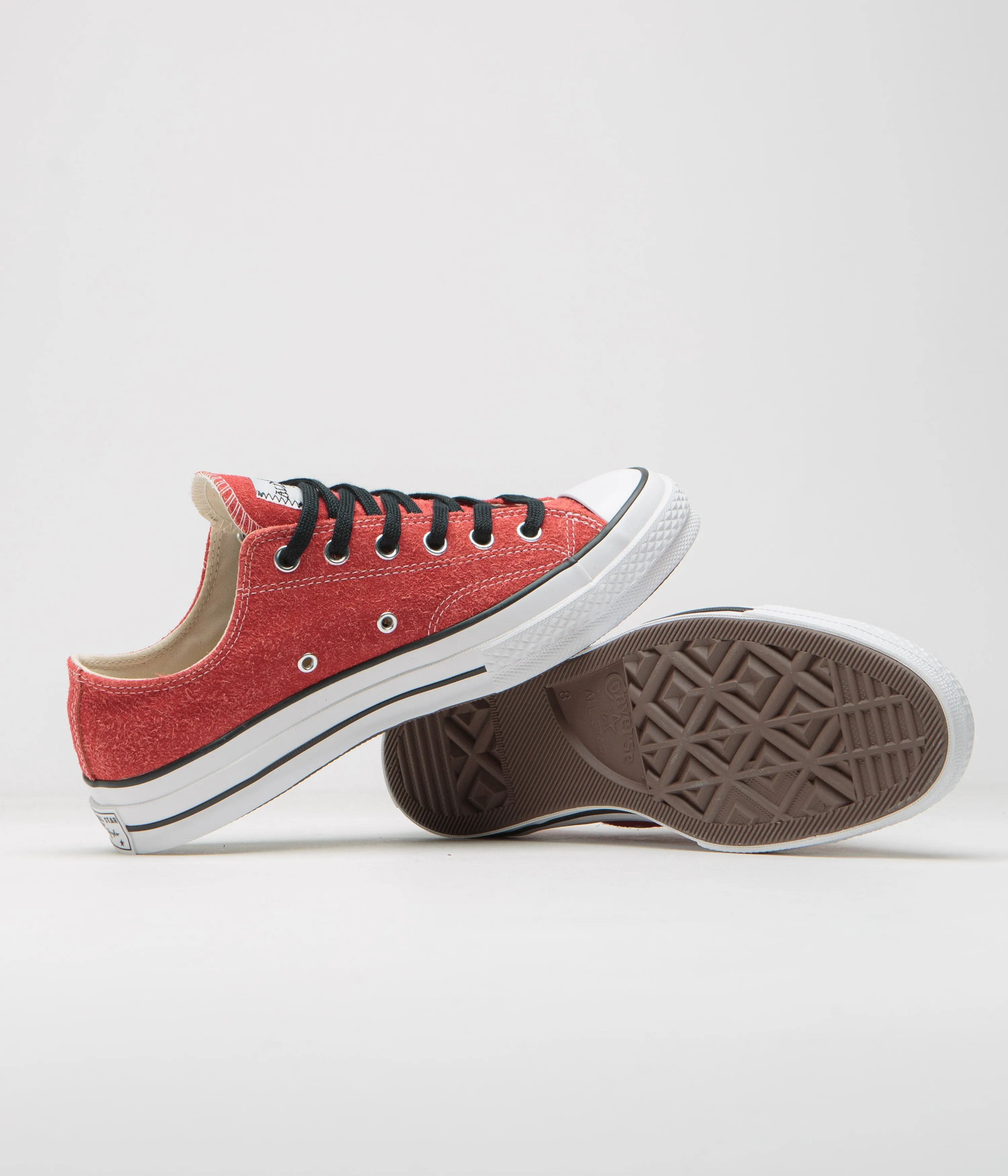 Converse x Stussy Chuck 70 Ox Shoes - Poppy Red Converse Shoes