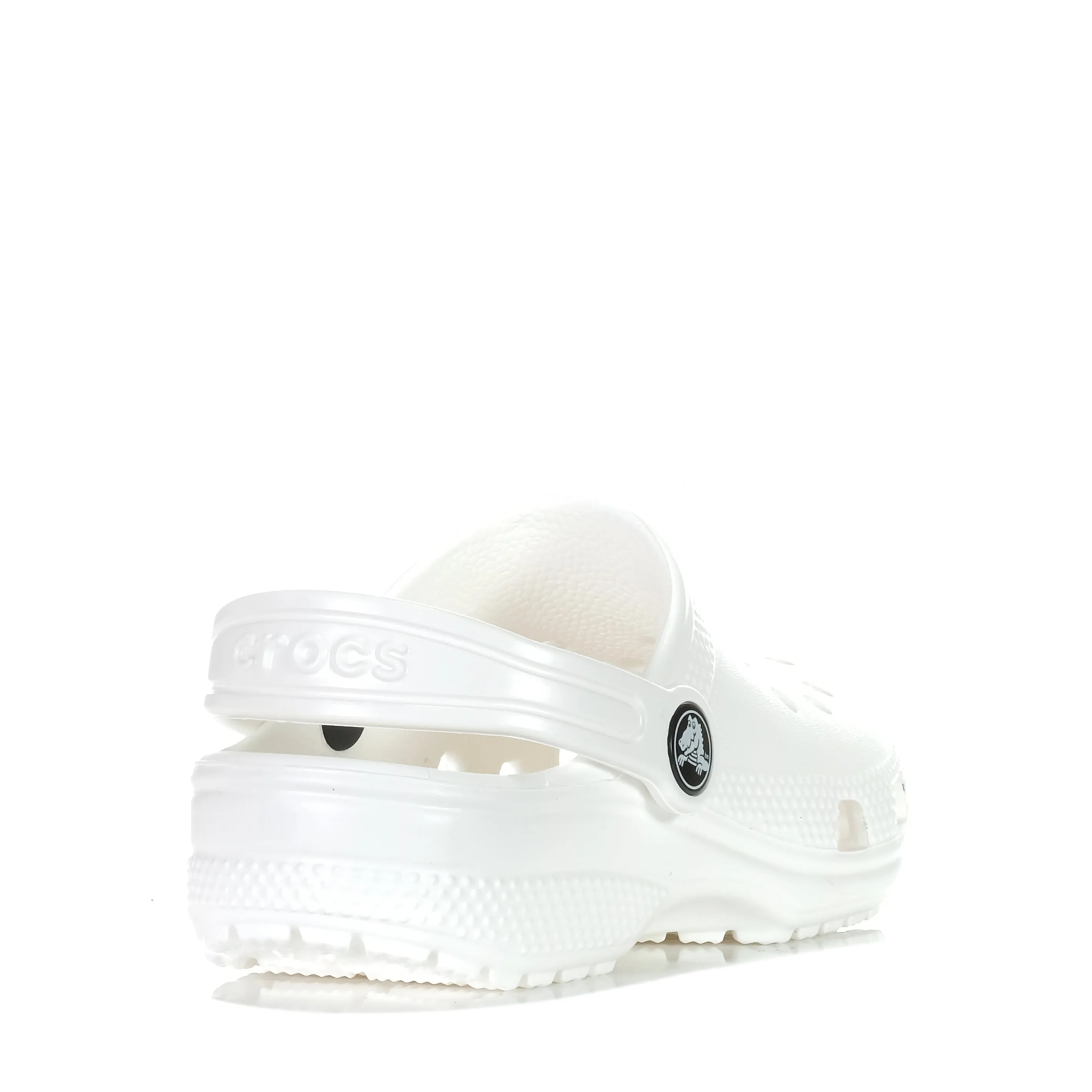 Crocs Kids Classic Clog White Shoes_Crocs